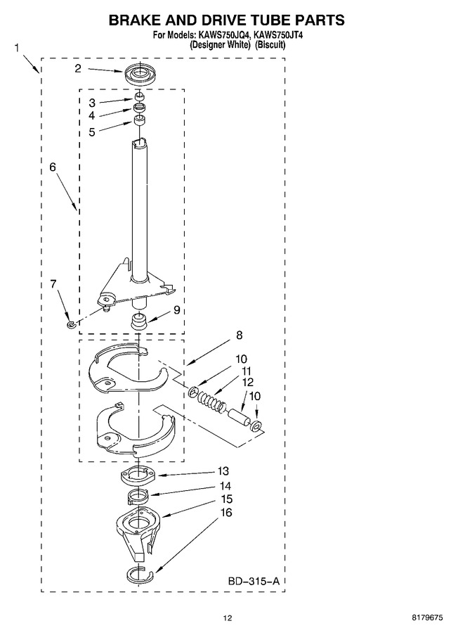 Diagram for KAWS750JQ4