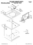 Diagram for 01 - Top And Cabinet Parts