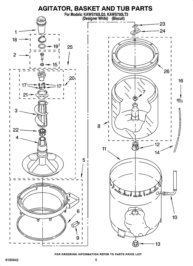 Diagram for KAWS750LT3