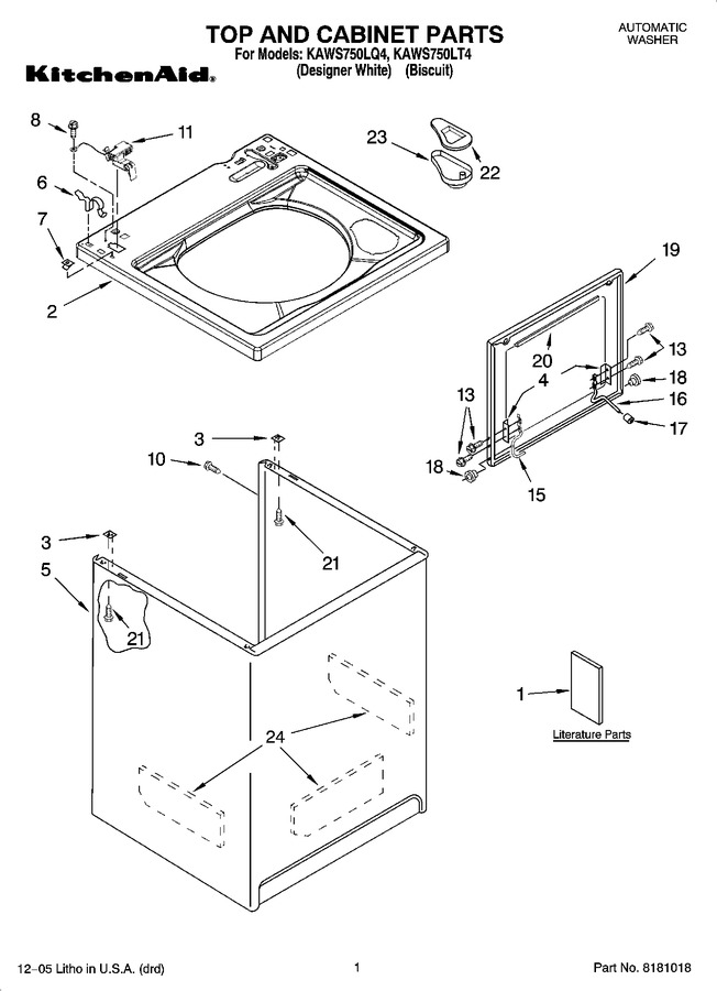 Diagram for KAWS750LQ4