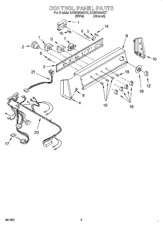 Diagram for KAWS800GZ1