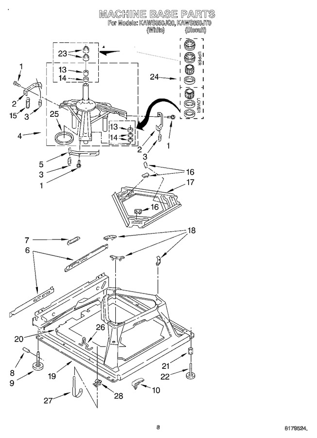 Diagram for KAWS850JT0