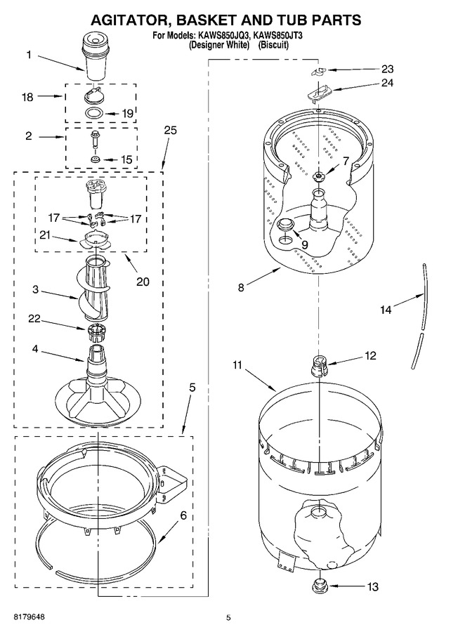 Diagram for KAWS850JT3