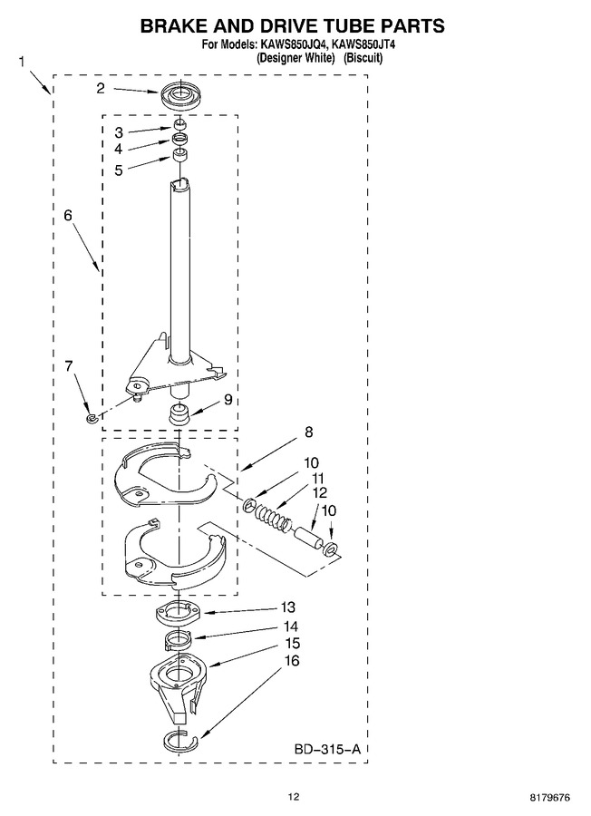 Diagram for KAWS850JQ4