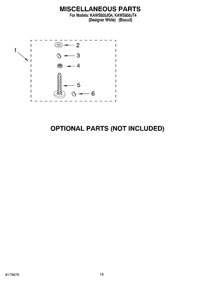 Diagram for KAWS850JQ4
