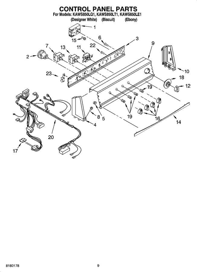 Diagram for KAWS850LE1