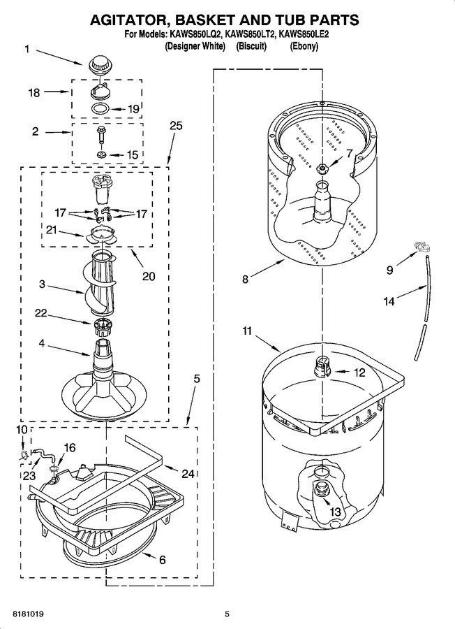 Diagram for KAWS850LE2