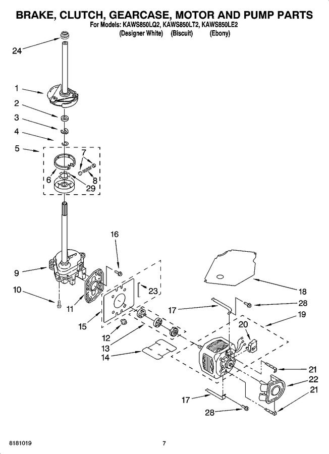 Diagram for KAWS850LQ2