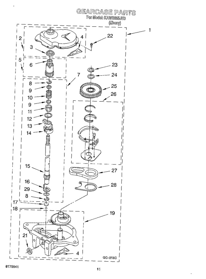 Diagram for KAWS855JE0