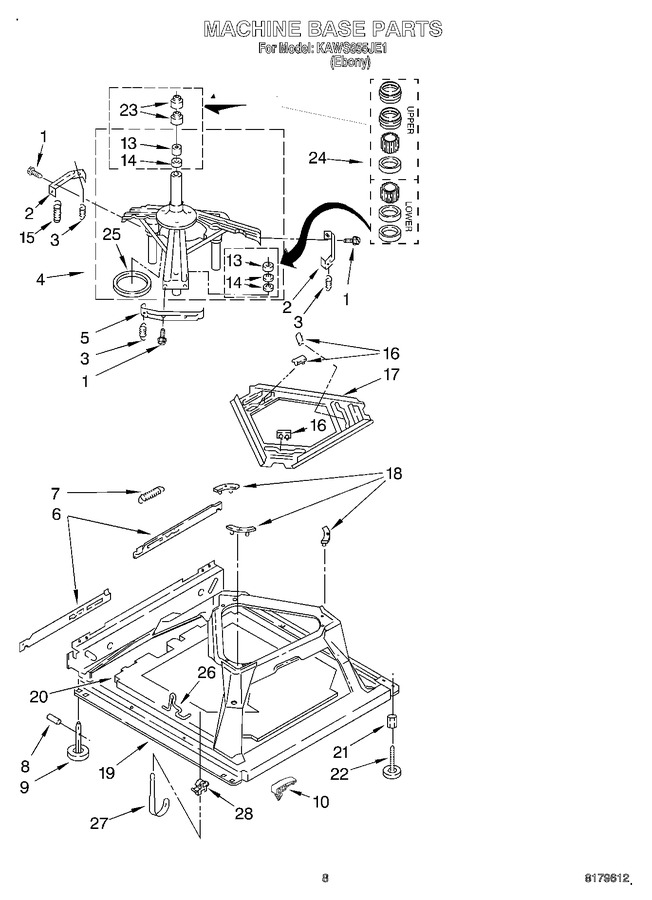 Diagram for KAWS855JE1