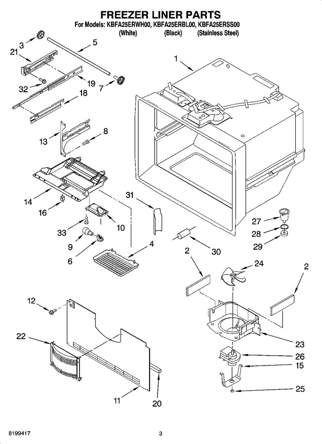 Diagram for KBFA25ERSS00