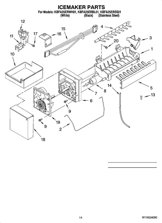 Diagram for KBFA25ERBL01
