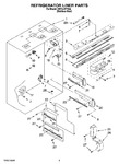 Diagram for 04 - Refrigerator Liner Parts