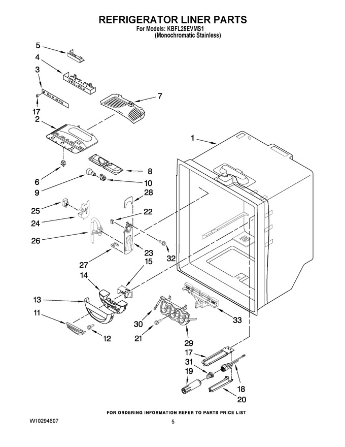Diagram for KBFL25EVMS1