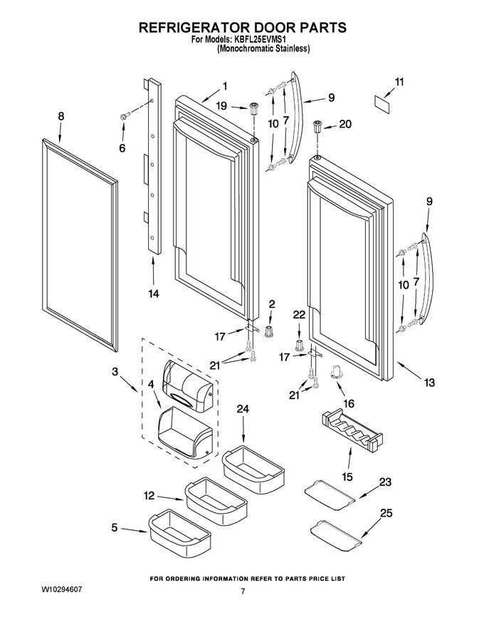 Diagram for KBFL25EVMS1