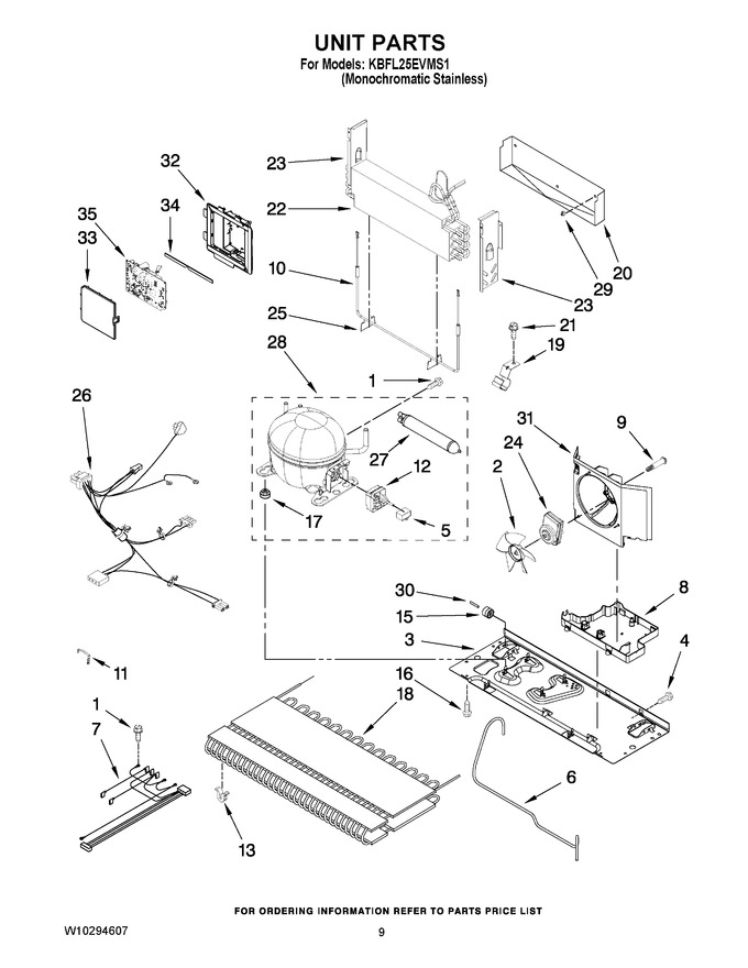 Diagram for KBFL25EVMS1