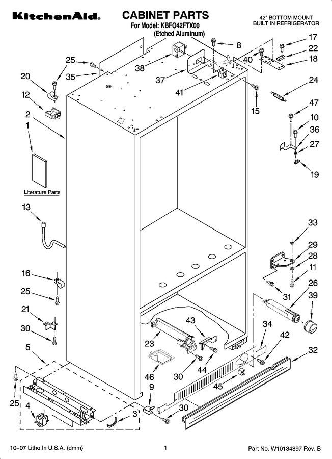 Diagram for KBFO42FTX00