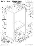 Diagram for 01 - Cabinet Parts
