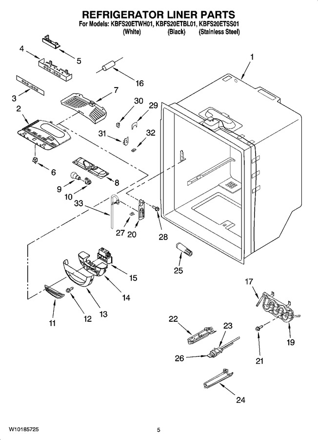 Diagram for KBFS20ETBL01