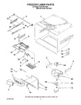Diagram for 02 - Freezer Liner Parts