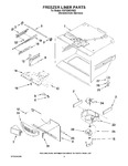 Diagram for 02 - Freezer Liner Parts