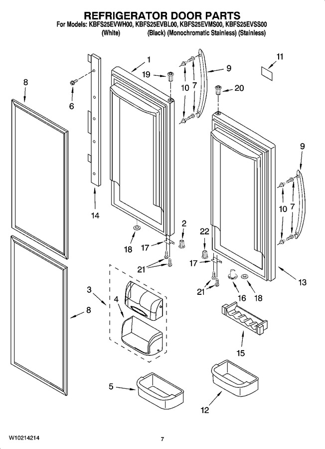 Diagram for KBFS25EVWH00