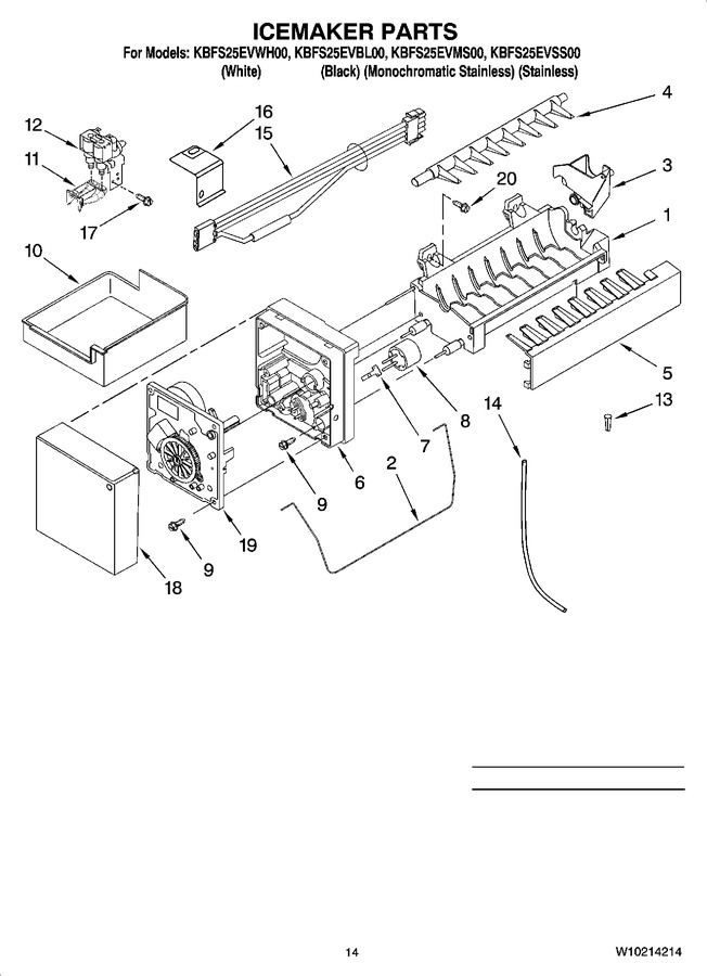 Diagram for KBFS25EVSS00