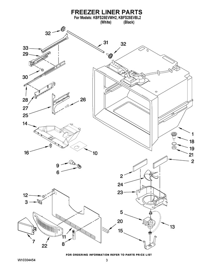 Diagram for KBFS25EVBL2