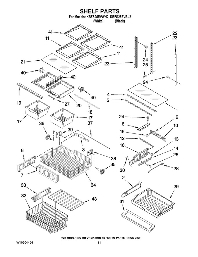 Diagram for KBFS25EVBL2