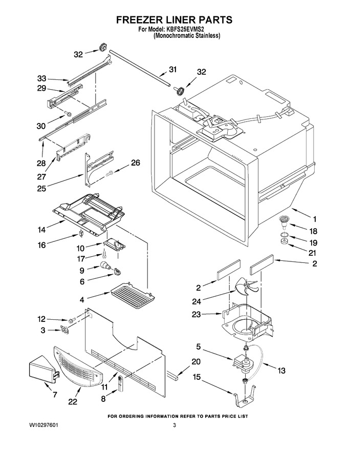 Diagram for KBFS25EVMS2