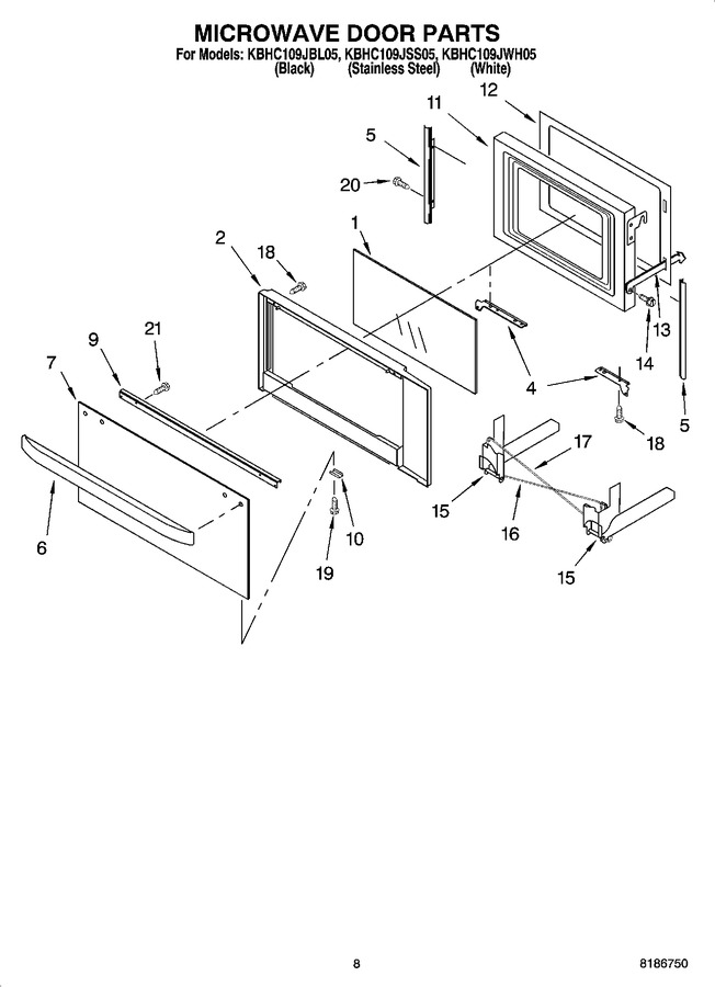 Diagram for KBHC109JWH05