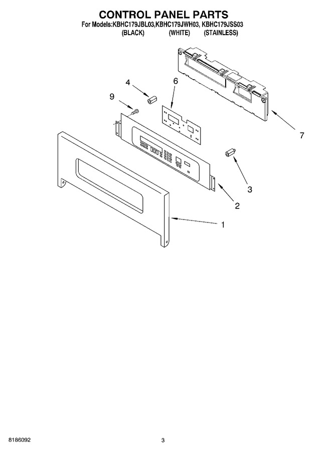 Diagram for KBHC179JWH03
