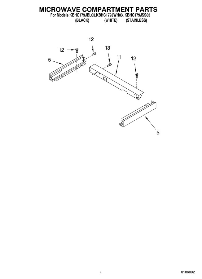 Diagram for KBHC179JWH03