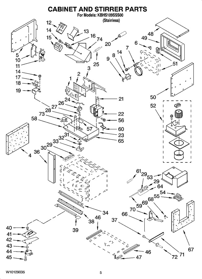 Diagram for KBHS109SSS00