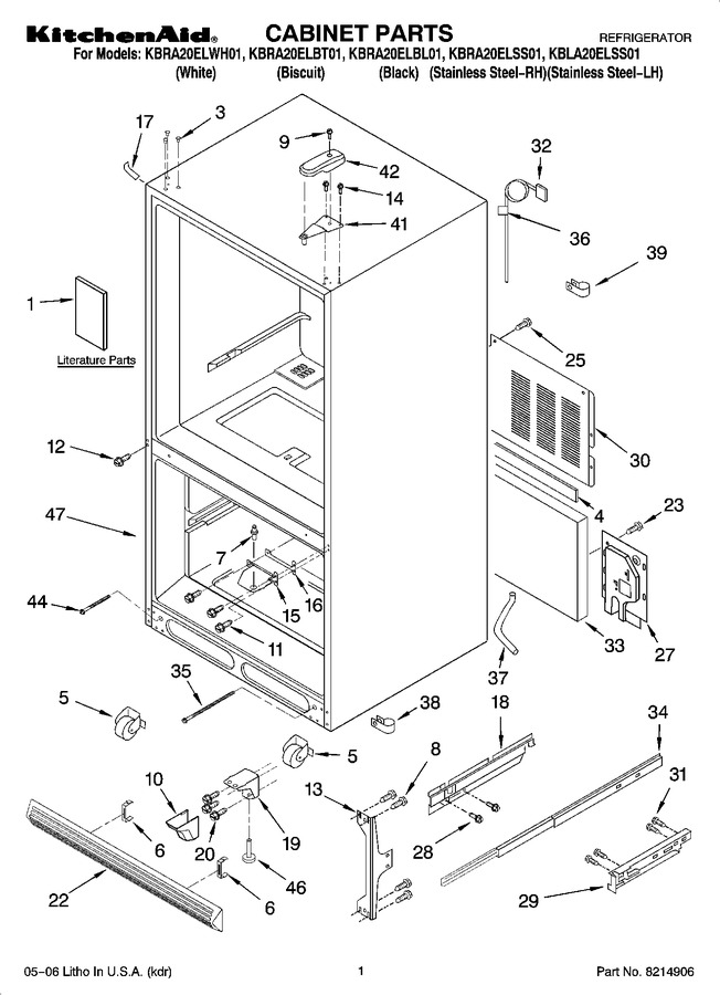 Diagram for KBRA20ELBT01