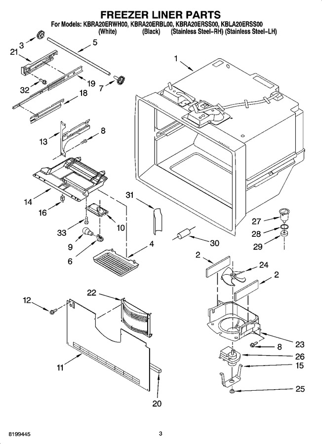 Diagram for KBRA20ERBL00