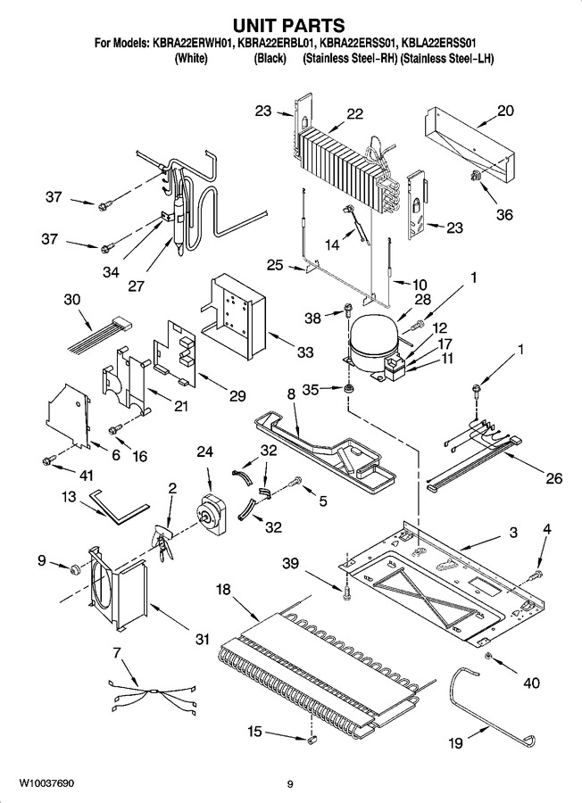 Diagram for KBRA22ERBL01