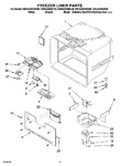 Diagram for 02 - Freezer Liner Parts