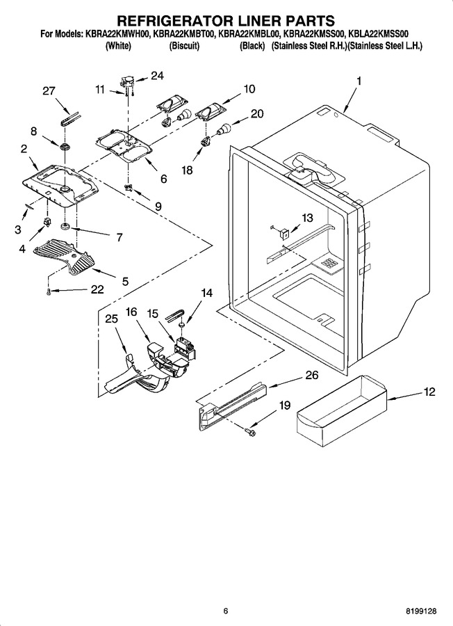 Diagram for KBLA22KMSS00