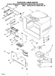 Diagram for 02 - Freezer Liner Parts