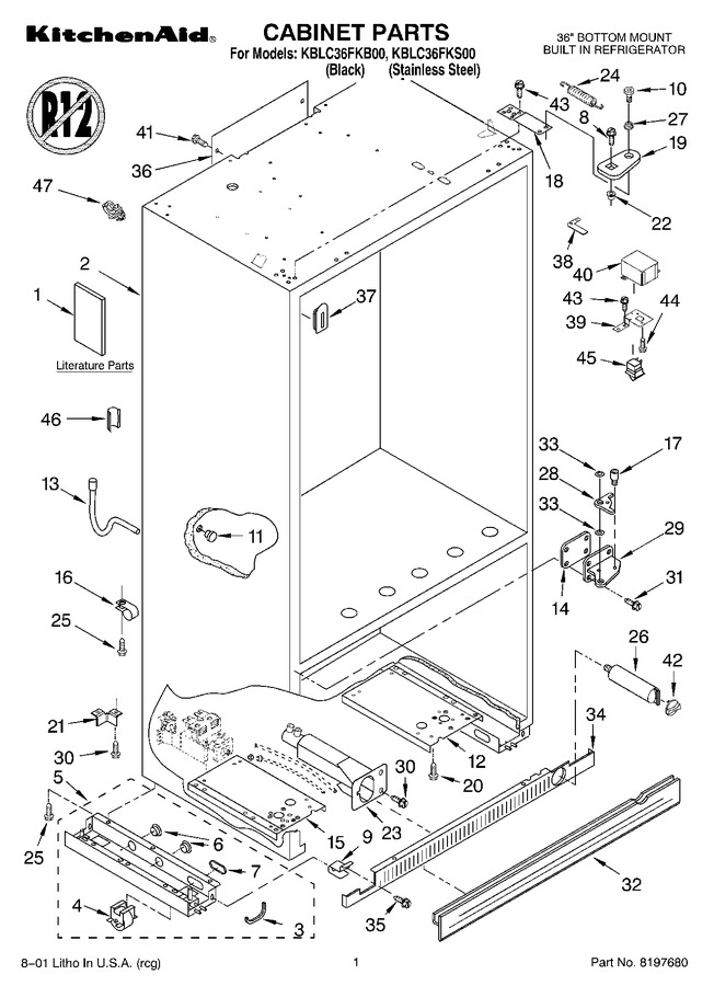 Diagram for KBLC36FKS00