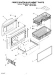 Diagram for 06 - Freezer Door And Basket Parts