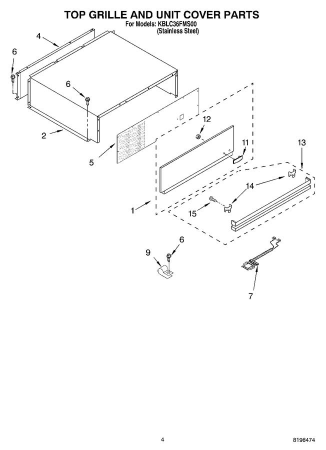 Diagram for KBLC36FMS00