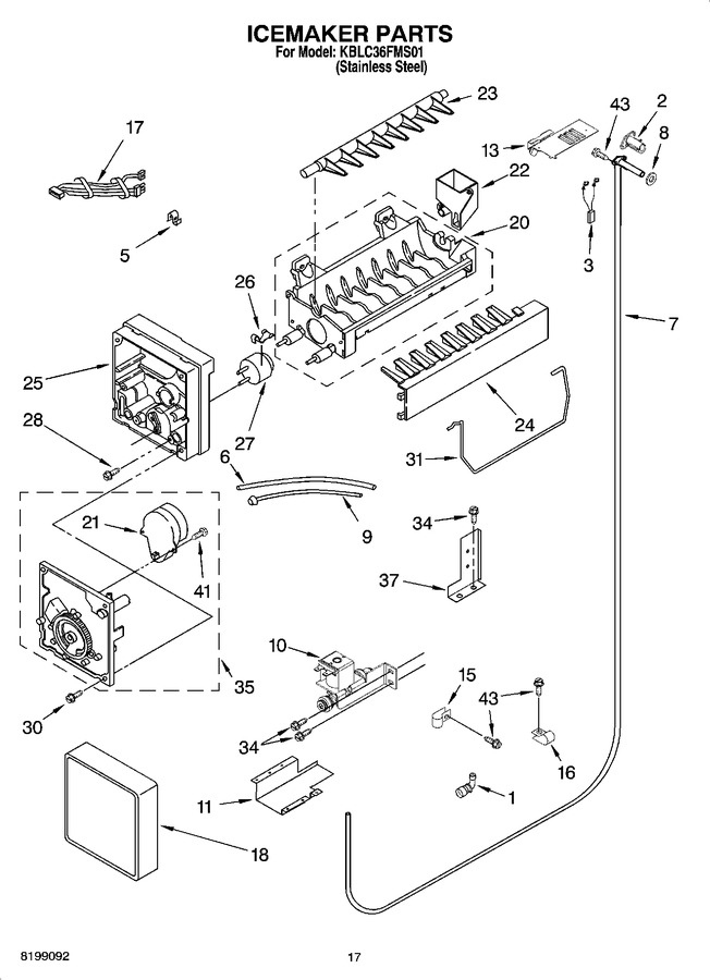 Diagram for KBLC36FMS01