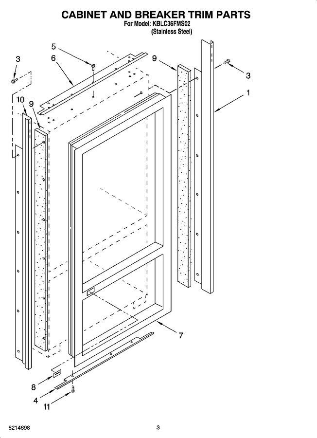 Diagram for KBLC36FMS02