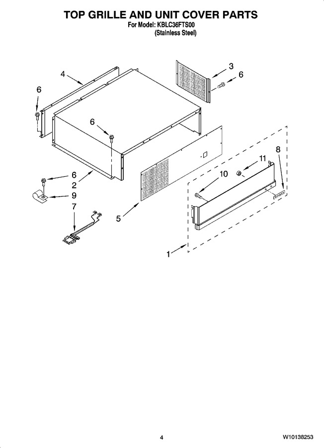 Diagram for KBLC36FTS00