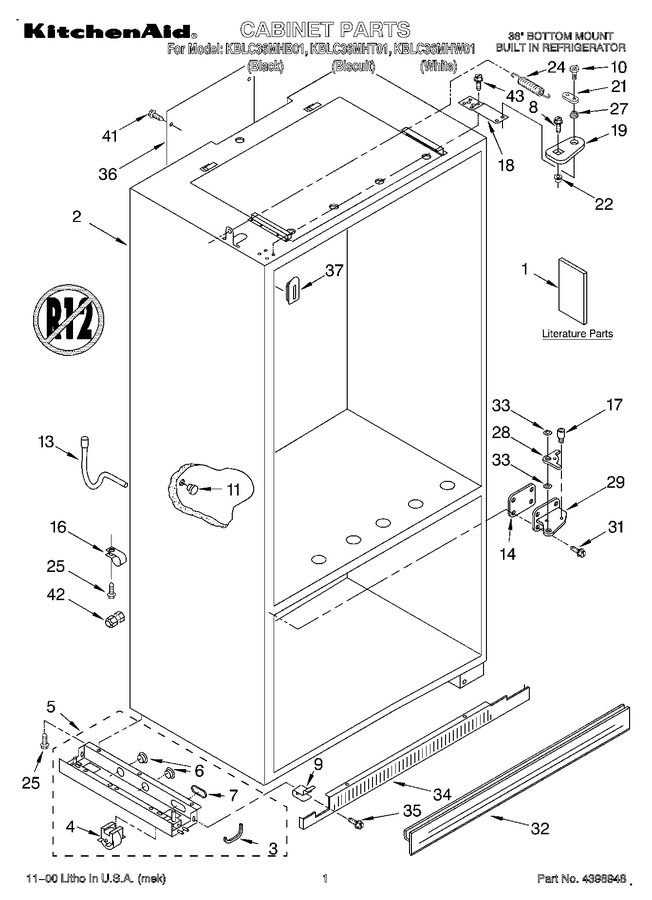 Diagram for KBLC36MHT01