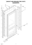 Diagram for 02 - Cabinet And Breaker Trim Parts