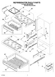 Diagram for 05 - Refrigerator Shelf Parts