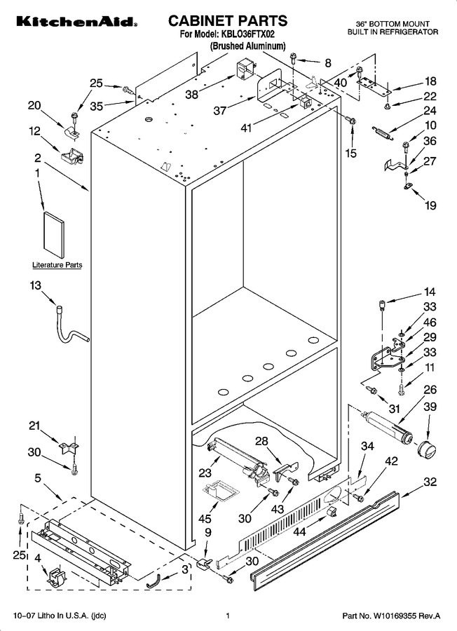 Diagram for KBLO36FTX02